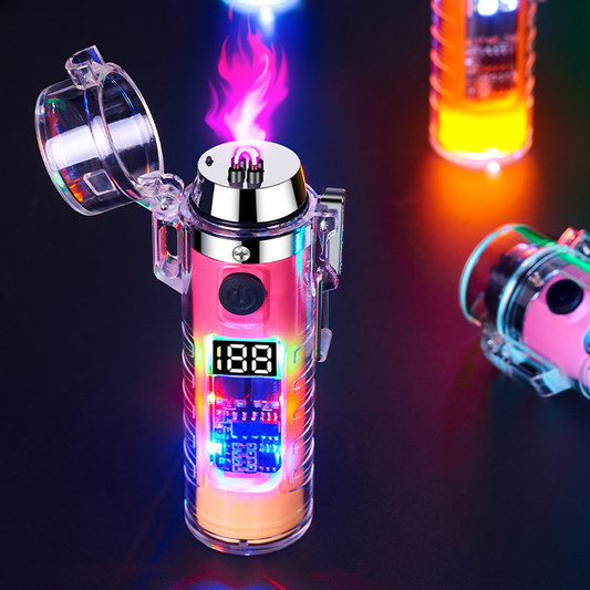 Transparent Shell Charging Lighter: The Ultimate Outdoor Companion